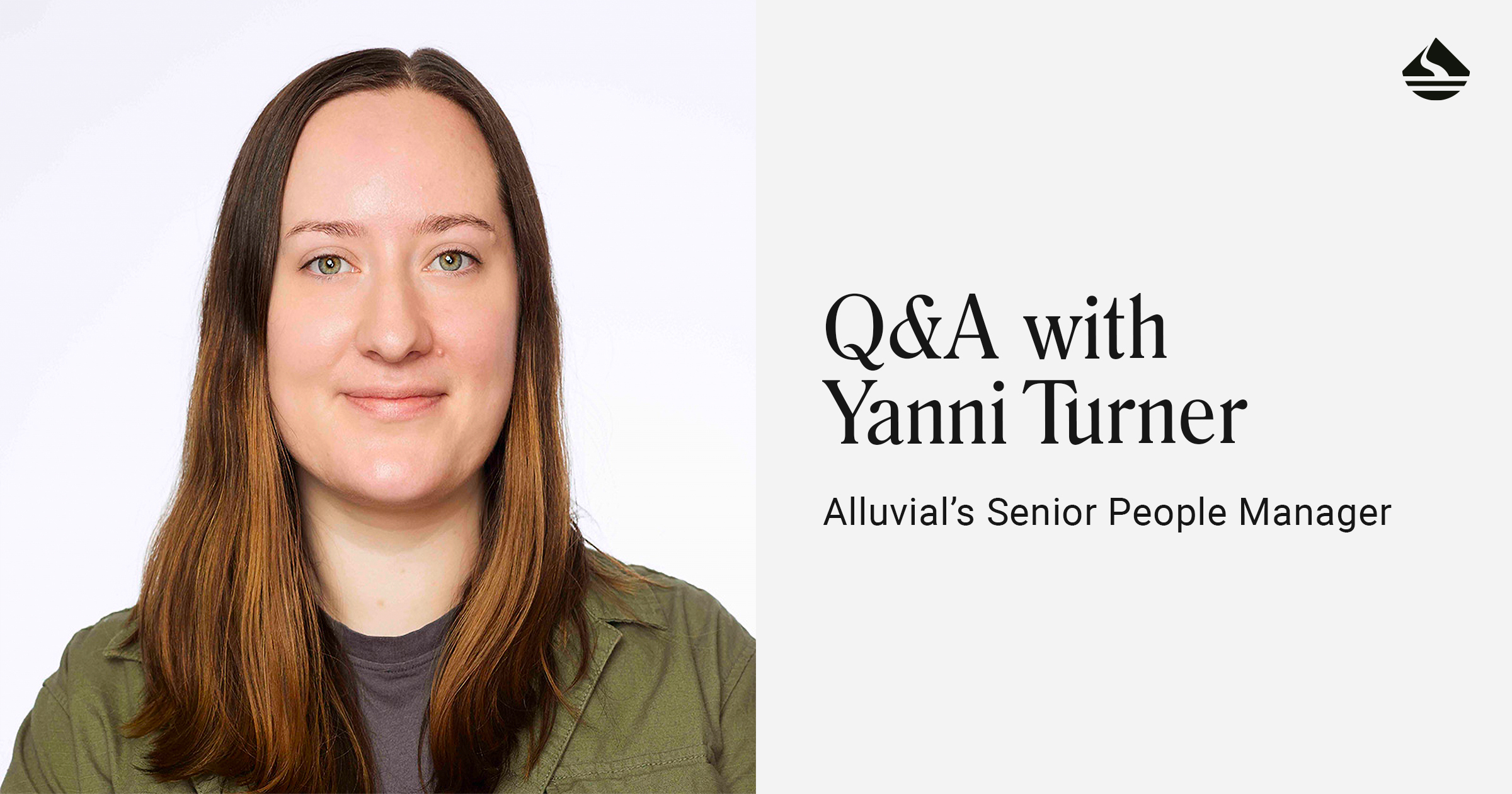 Q&A with Yanni Turner, Alluvial’s Senior People Manager