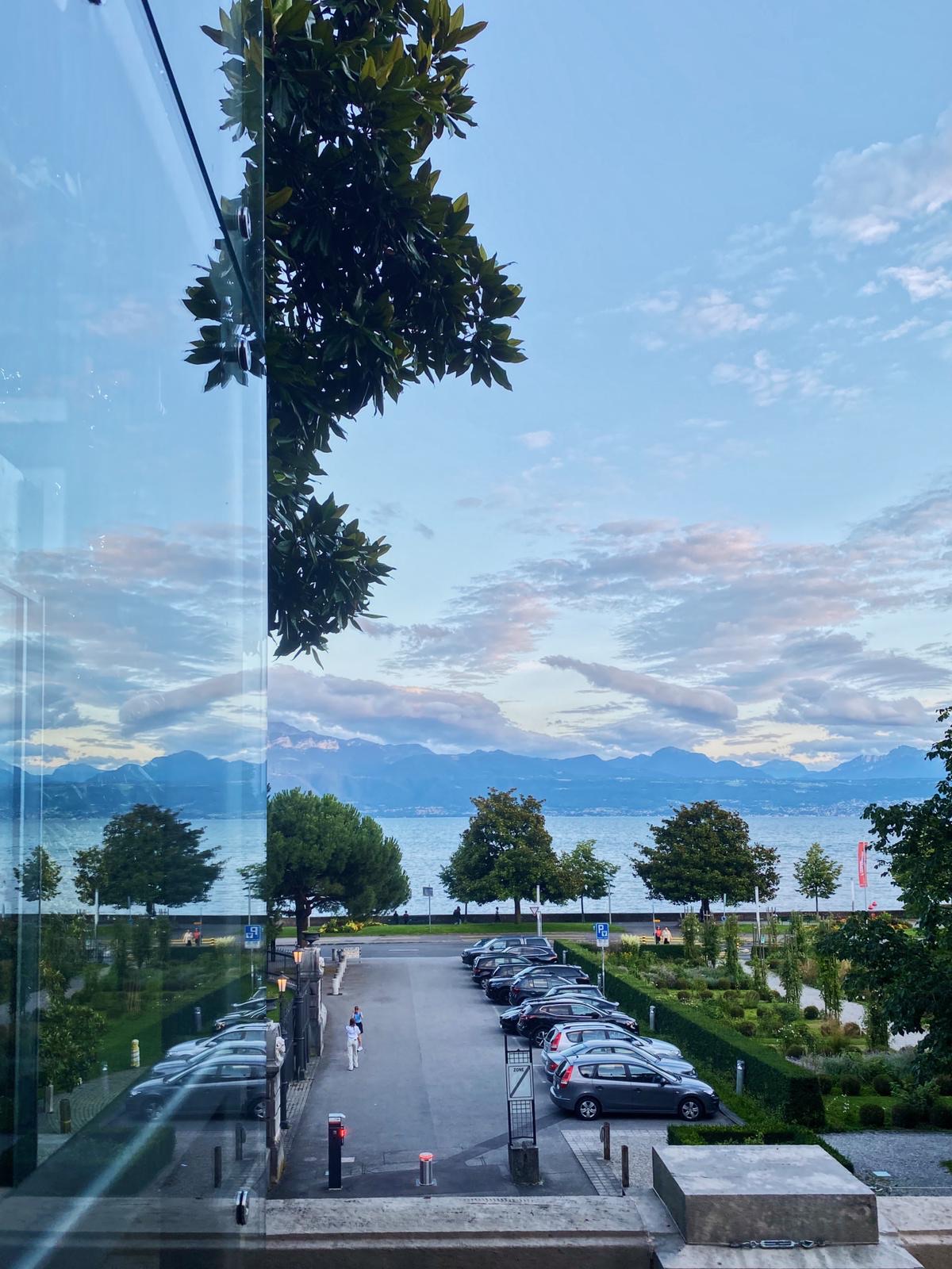 A view from Lausanne, Switzerland